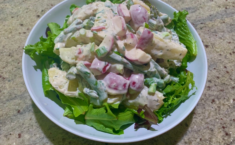Asparagus, Radish and New Potato Salad